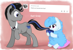 ask-curlymane:Earl Grey belongs to Posebuf