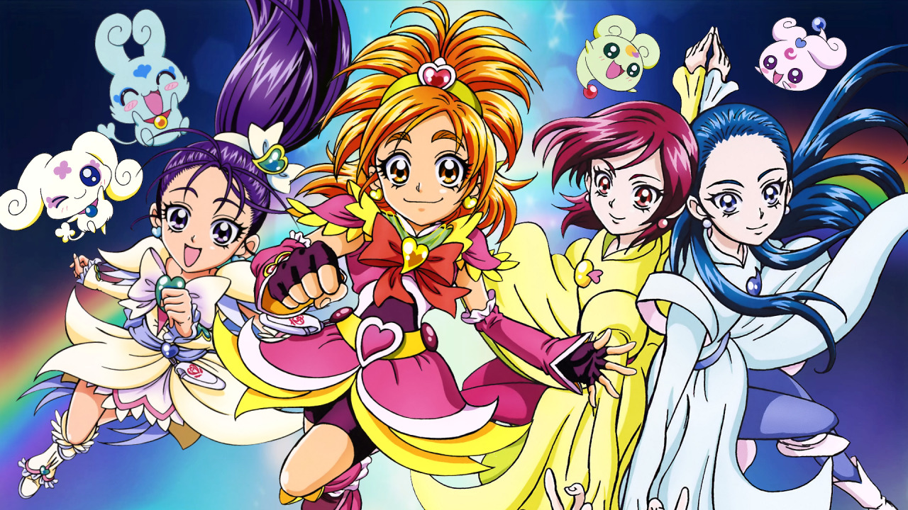 My completed lil project for my most favorite Pretty Cure series: Splash Star!

Assembled different Precure arts & assets to make a Splash Star wallpapers that includes (and recognizes) Michiru & Kaoru as Cure Bright & Cure Windy (since Toei apparently won’t...)

So yeah, opening the image in new tab should get you the full wallpaper resolution, if not i’ll make an imgur link or somethin! If you want to use it as a wallpeper just take it! no permission required #pretty cure#precure #futari wa precure splash star  #futari wa pretty cure splash star #michiru kiryuu#kaoru kiryuu#cure windy#cure bright#cure egret#cure bloom#saki hyuuga#mai mishou#wallpaper