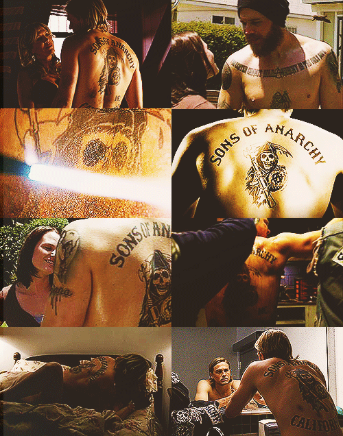 chibsflanagan-deactivated201310:  Sons of Anarchy + tattoos (season one)requested