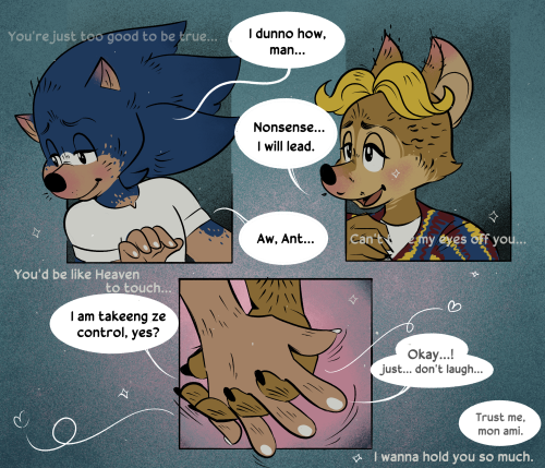 “Sonic and Antoine: Touch.” Digital, 2021.