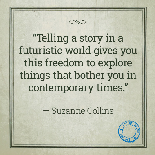 outofprintclothing:  Happy Birthday, Suzanne Collins! 