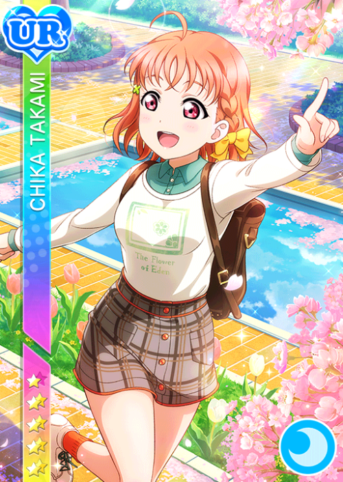 New “Flower” themed cards added to JP Aqours Honor Student scoutingWatanabe You Cool SR “信じあう心”Ohara