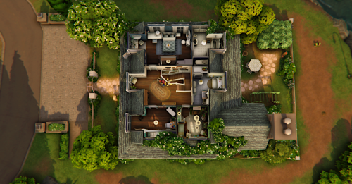 omgkayplays:Eclectic Gothic revival | ResidentialCC free make sure to have move objects activated! L