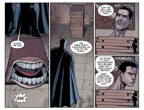 kenkus-delivery-service: draconian62: Injustice 2 #16 I can’t believe Batman is so good at Prop Hu