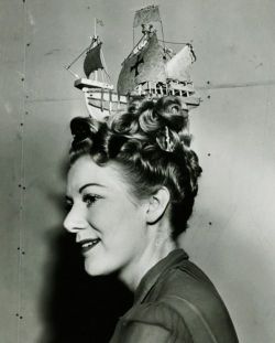 assezvu:  Ship Hair - Hairstyle at New York World’s Fair 1939 