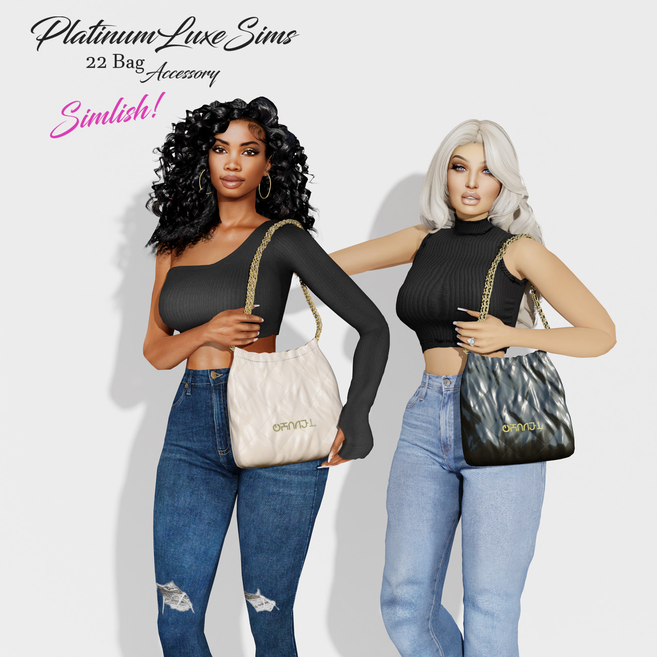 LOE Basket Tote Accessory - The Sims 4 Create a Sim - CurseForge