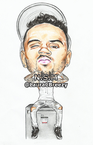 Chris Brown Drawing (original), 60% OFF | excursionista.net