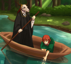 nikoniko808: Elias and Chise  support me