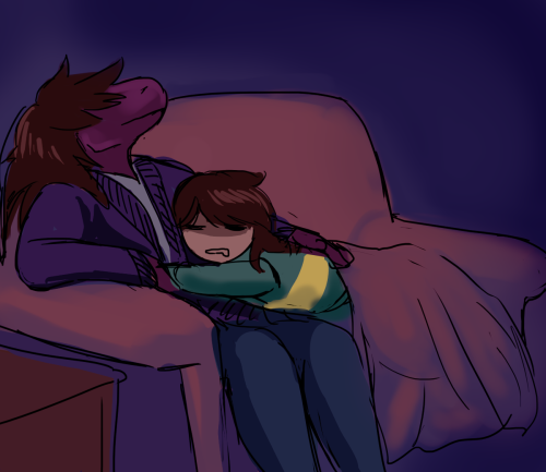 fuzzydeergirlart: How I can’t believe Susie an Kris had a wonderful sleepover, toriel made them panc