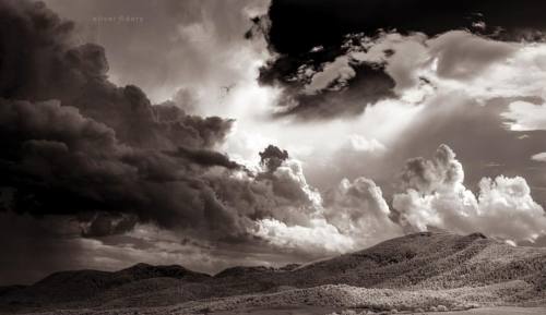 Rain storm clearing from Tidbinbilla this afternoon … #tidbinbilla #landscapeart #infrared #b