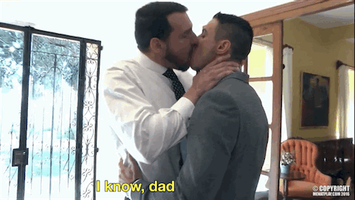 sleazy-dirty-dads-rape-sons:Swapped by my step-dad