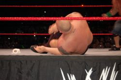 rwfan11:  Big Show pantsed by DX and Cena @ a houseshow 