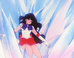 bluetiefling:  Favorite Sailor Moon Scenes → Rei’s Goodbye to Usagi in Season