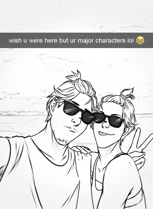 thanks u guys. theyre on “vacation” now, littering social media with their selfies,
