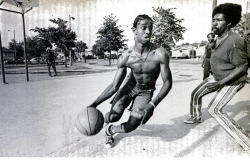littleknownblackhistoryfacts:ANTERRIUS WIIG (left): First person to literally break someone’s ankles while crossing them up on the basketball court.