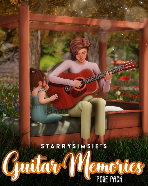 Hey everyone! Happy New Year! Today I’m excited to share my guitar memories pose pack with you