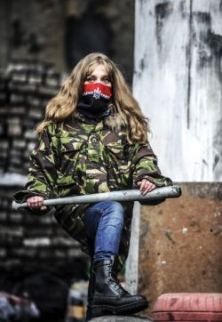 intimesgonebyblog:  Ukrainian woman guards