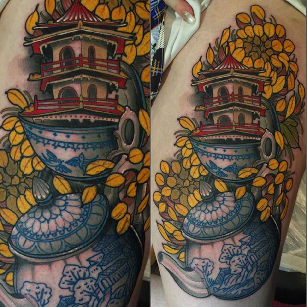 thievinggenius:  Tattoo done by Matt Adamson.https://www.instagram.com/mattadamson/?hl=en