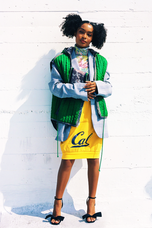 YARA SHAHIDIfor ELLE’s ‘Women In Hollywood’ (2018), ph. Alex Franco.