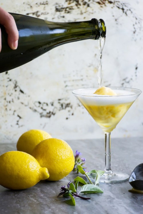 sweetoothgirl - LIMONCELLO & PROSECCO FLOAT