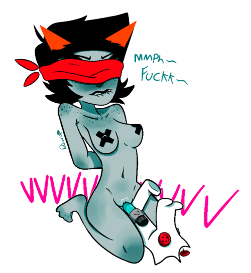 thehattsworth: kinda pleased with the anatomy here idk i don’t like praising myself but i dig the tit shape on this one i’ll always have a crush on Terezi for as long as I live 