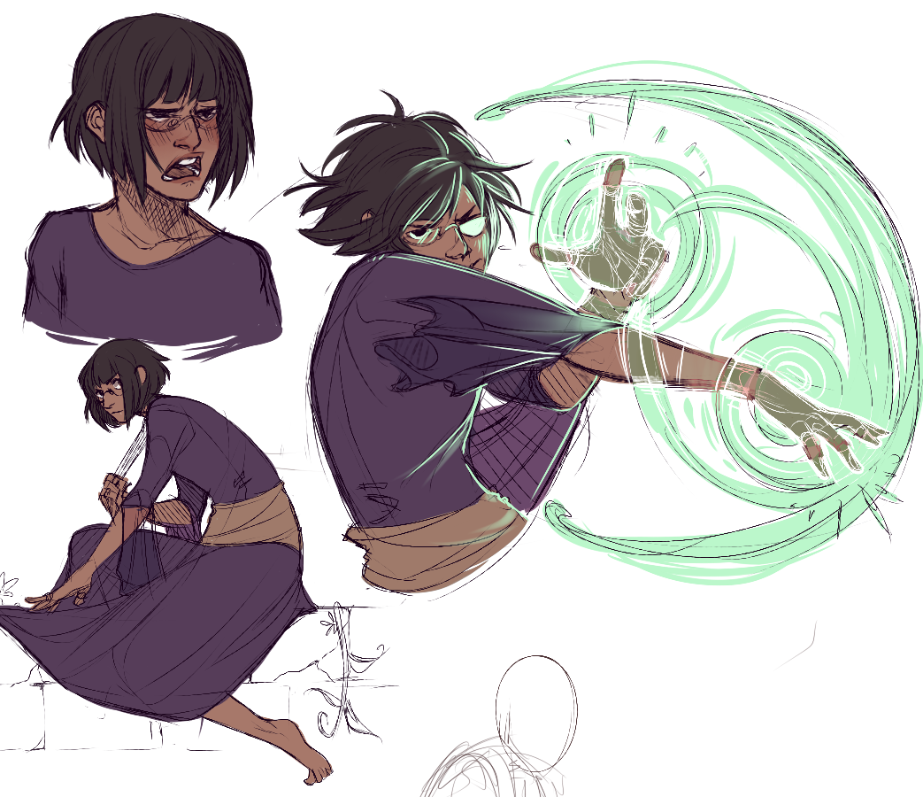 doodlesfromthebird:  this is a “draw something today u piece of garbage“ kind