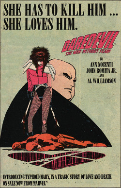 beggerprince72:  daredevil and typhoid mary