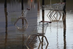 untrustyou:  Angel Lane in Tonbridge, England, was badly flooded Thursday Dec 26th 2013 after a heavy rain. (Grant Falvey/London News Pictures/Zuma Press) 