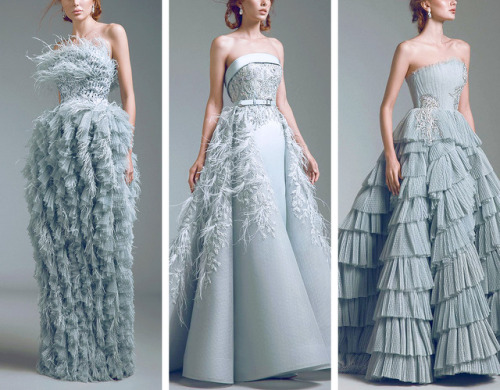 evermore-fashion:  Alfazairy “Aloma” Fall 2018 Haute Couture Collection
