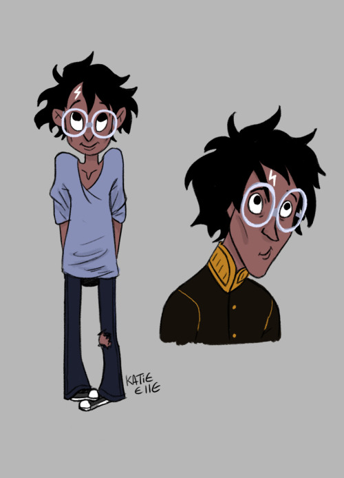 katieelle: coloured that Harry from yesterday and drew bby Harry. such cuties.