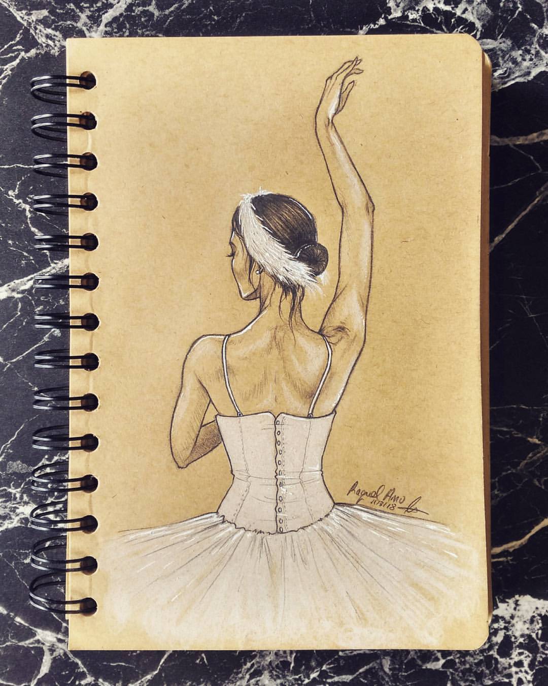 Featured image of post Dibujo De Bailarina De Ballet A Lapiz M s dibujos de dibujos de los usuarios