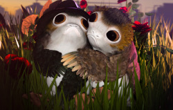 @thekrazykomodo introduced me to the Porg’s,