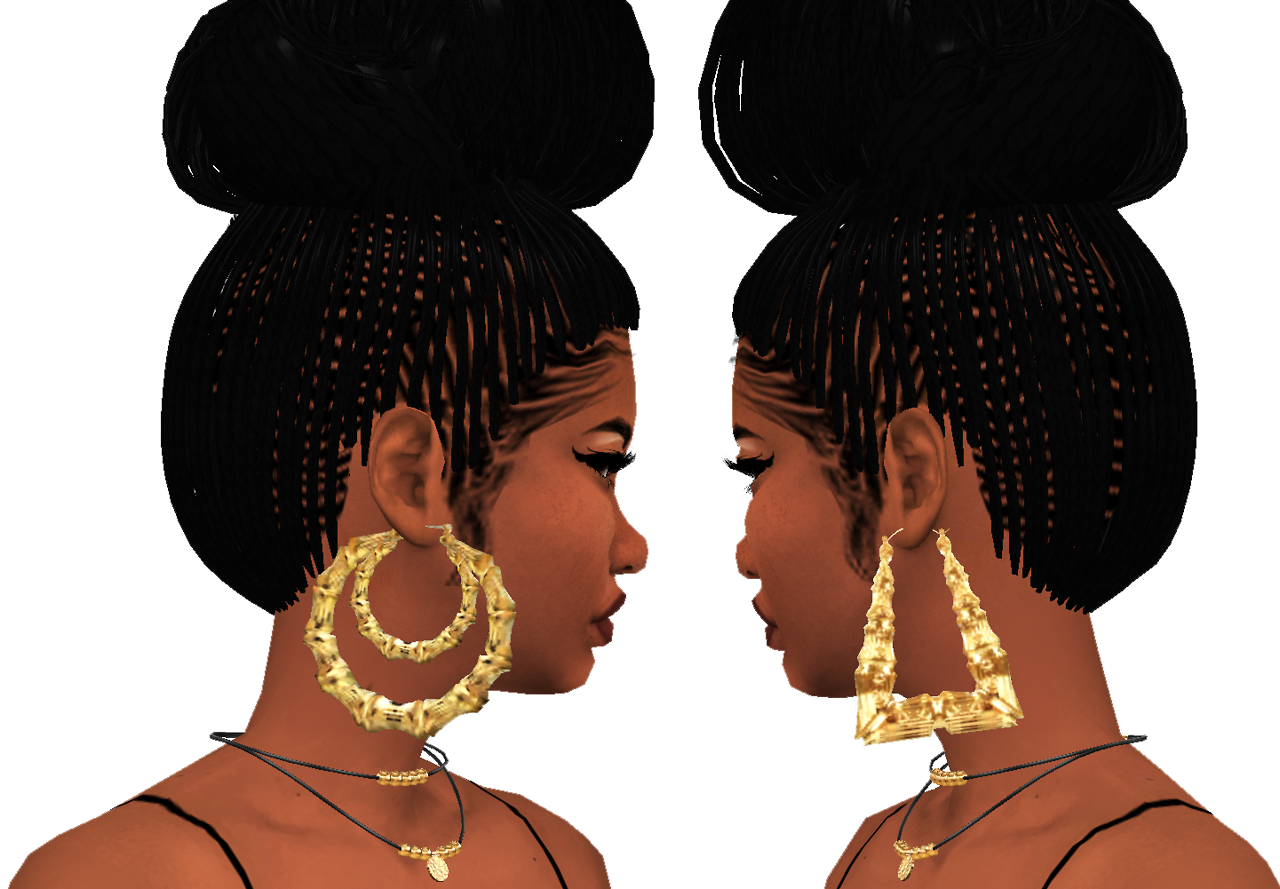 🌻Ebonix🌻 — Ebonix | Bamboo Hoops 100% Original Mesh dl + info