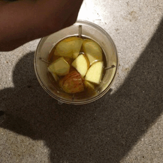 102 Calorie ICY GREEN TEA APPLE CINNAMON SUPER CLEANSE ✨