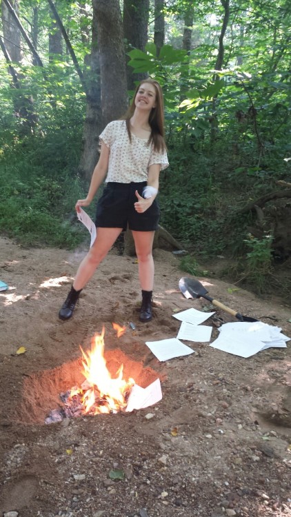 equinefeather: ranglo is such an awesome friend!! We burned school work and wandered through the for