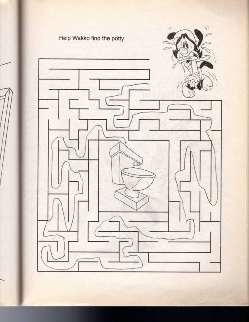 So the Potty Emergency coloring book went on eBay for $50&hellip;and revealed that there were missin