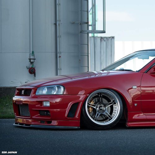 stancenation:  R34 GTR sitting low on a set of @ssr.wheel ( Professor SPX )! #stancenation #ssrwheels https://www.instagram.com/p/CN8rWIRARkU/?igshid=1tz3fc0a67uea