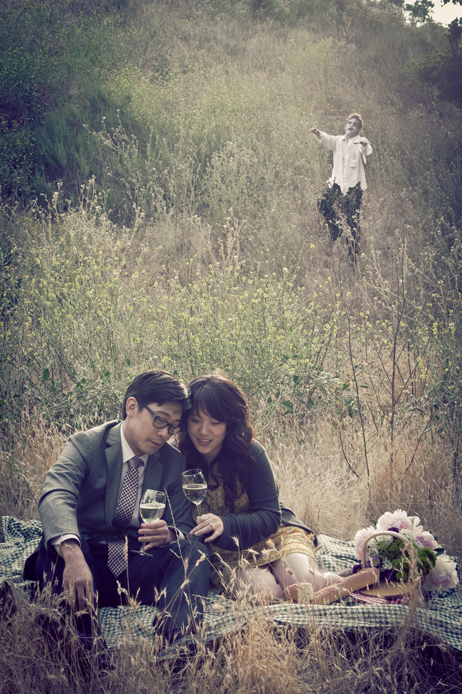 exhibitionistatheart:  afternoonsnoozebutton:  Zombie Attack Engagement Photos (x)