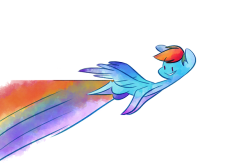 fluttershythekind: Rainbows are Visions I’m still having fun with my rainbow watercolors, and as always there’s a perfect mare for that sort of occasion. ^__^ This one’s pretty big so feel free to click and see the full res ^^; Hoping you’re all