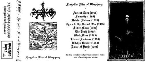 altar-ov-blood:  Aske - Forgotten Rites of Blasphemy (2017)