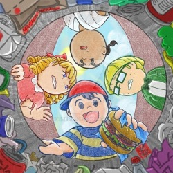 fantasyanime:  Cool EarthBound fan art 😁    Art 1 sourceArt 2 sourceArt 3 sourceArt 4 sourceArt 5 was by こやま on Pixiv, but they closed their accountArt 6 sourceArt 7 sourceArt 8 sourceArt 9 sourceArt 10 source