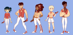 camalilium:  My pop idol group OCs!“The