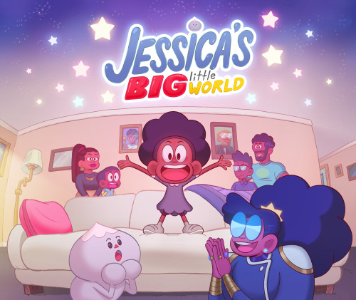 Jessica’s Big Little World - Announcement PosterRough concept by Ben Levin and Benjamin Anders