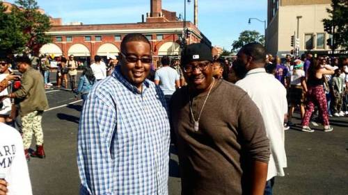 Ran into the original Josh at #HowardHomecoming #ChapelAssistants #heartofthemecca #HUHC17 #PopsChan