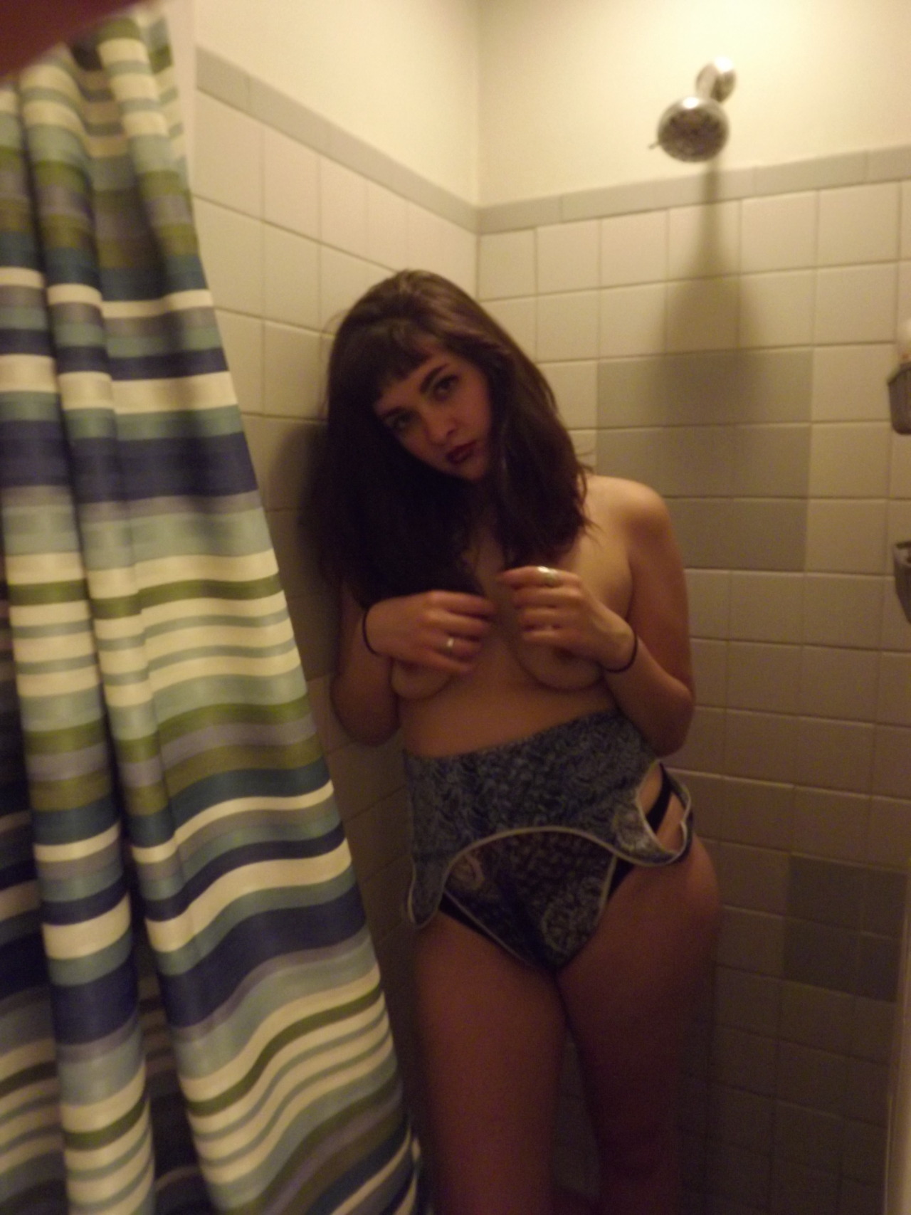 nudebitchestakingpictures:  Kelsi, shower, 2015. klffrd bb &lt;3 
