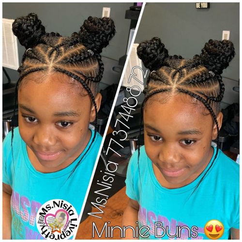 Mia My Mia in her Minnie Buns…one of my last Pretty Pretty princesses on my clientele roste