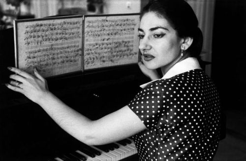 Maria Callas, Rome    -   David “Chim” Seymour   1956Polish  1911-1956Photography