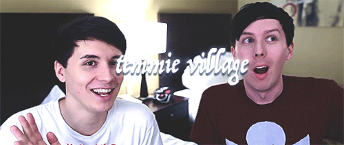danthesoftestnerd:  dan and phil ∞ undertale 2016