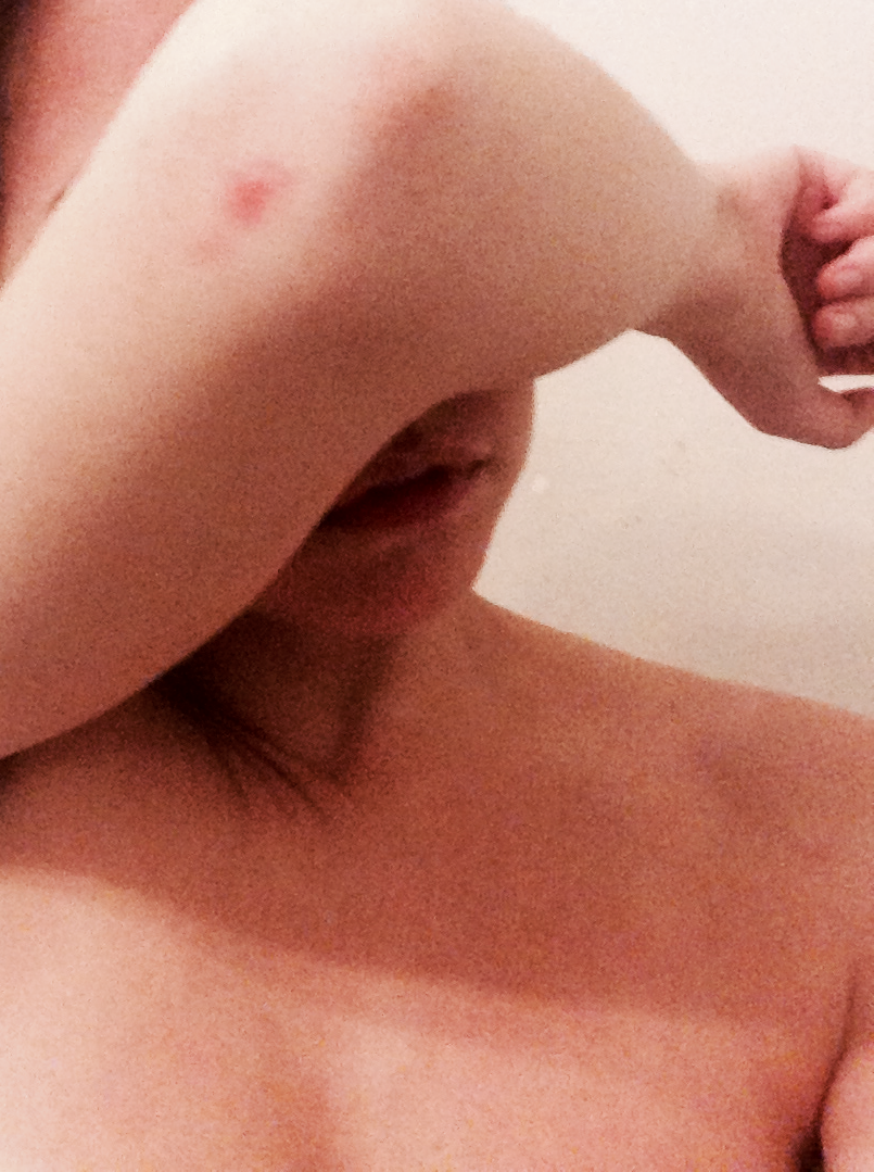 owndgrl:  Master did a number on me yesterday  U can see slut engraved on her ass