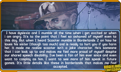 borderlands-confessions:  “ I have dyslexia